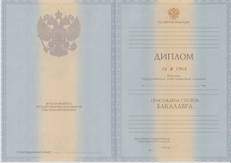 Бакалавр с 2012 по 2013 год